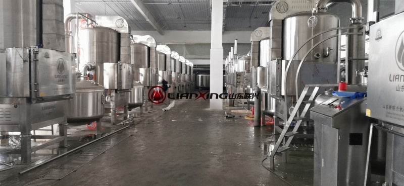 內蒙蒙薯客戶現場--安裝中